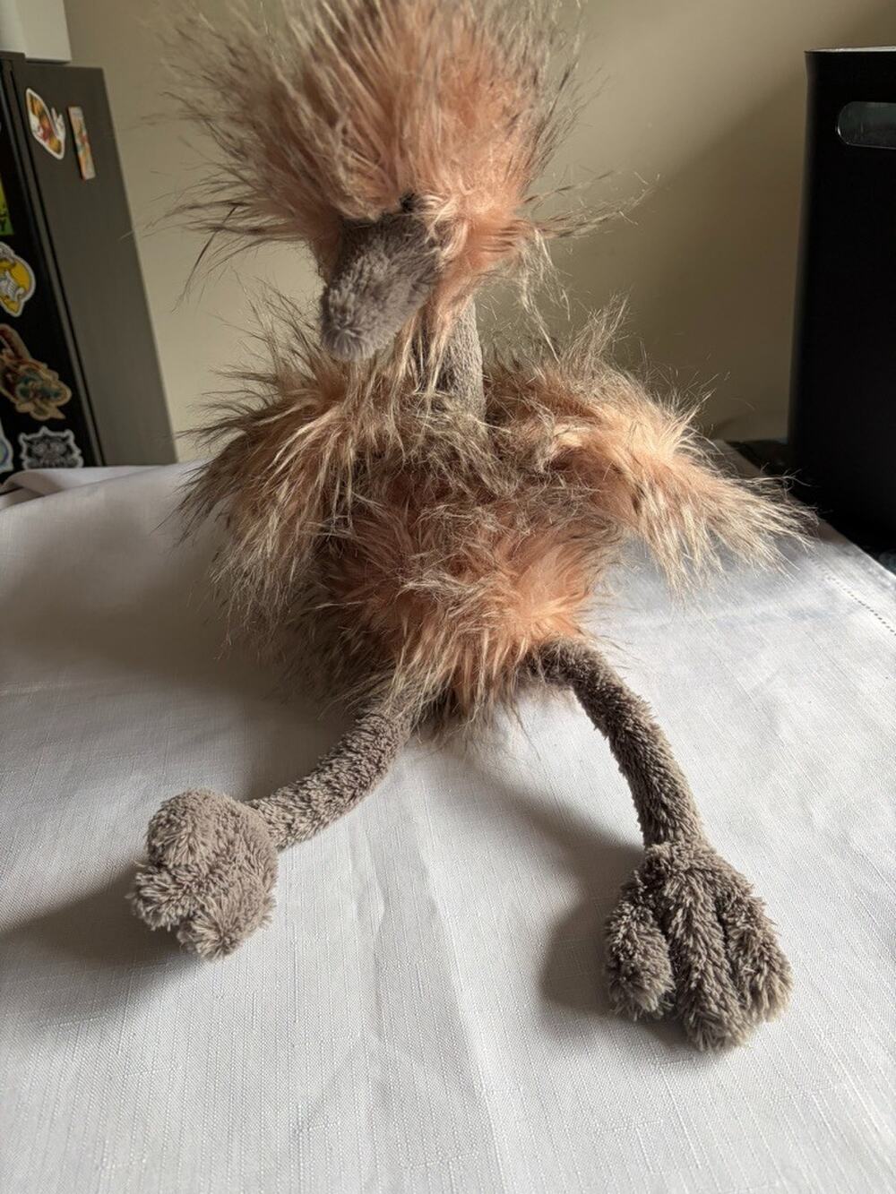 Jellycat Odette Ostrich 20 inch. Used, in great condition